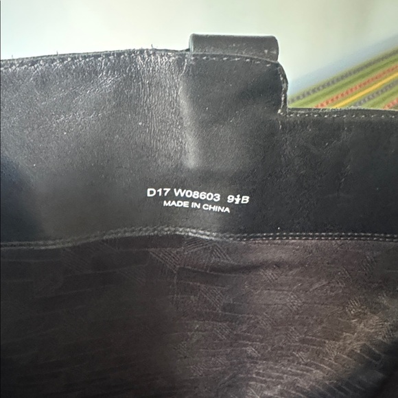 Cole Haan Katrina Knee-High Riding Boots Black Leather Size 9.5B - Picture 13 of 14